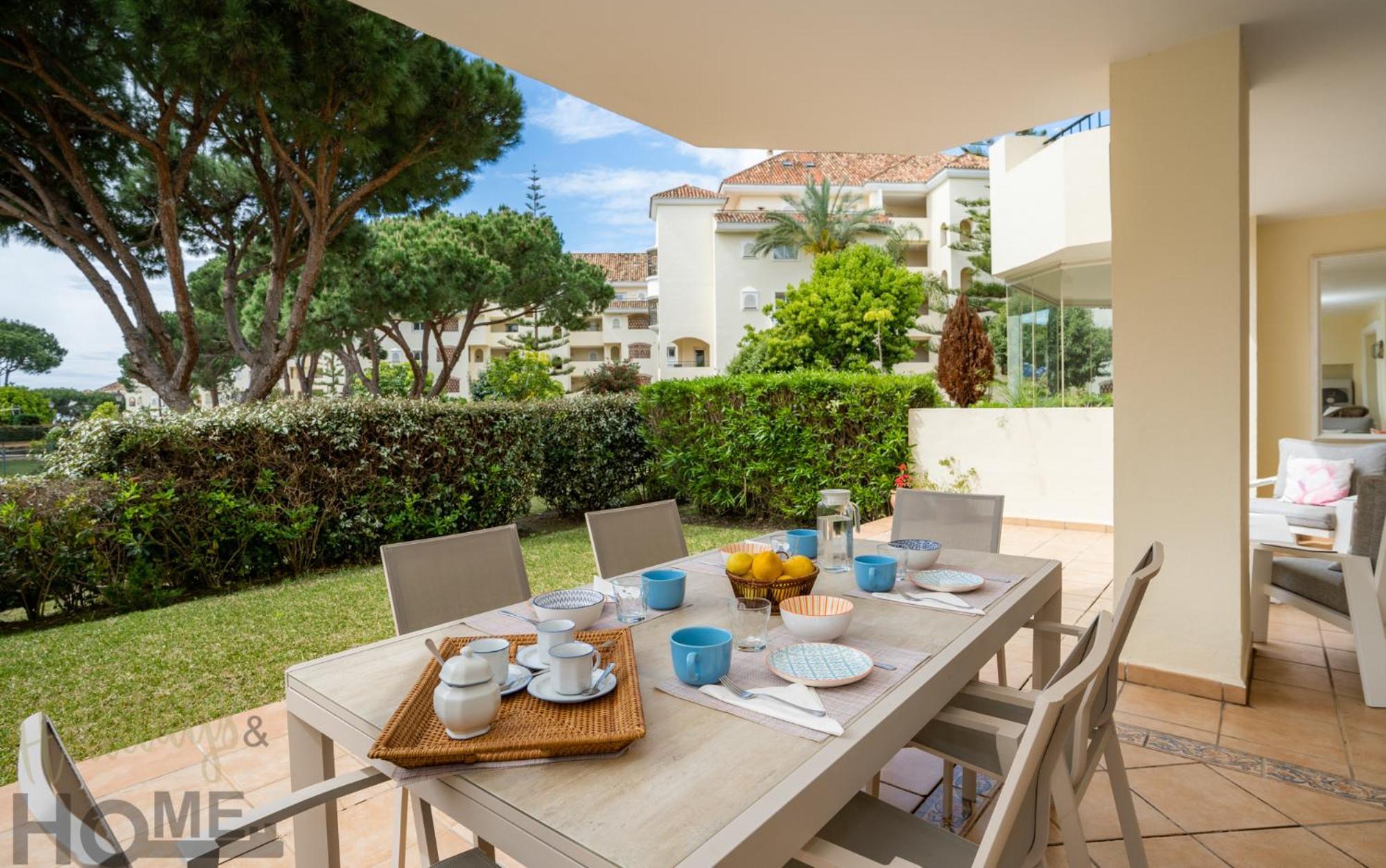 Apartamento Hacienda Playa Marbella 300 m playa Exterior foto